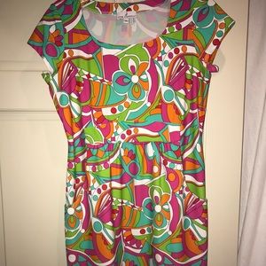 Patterned Jude Connally Dress